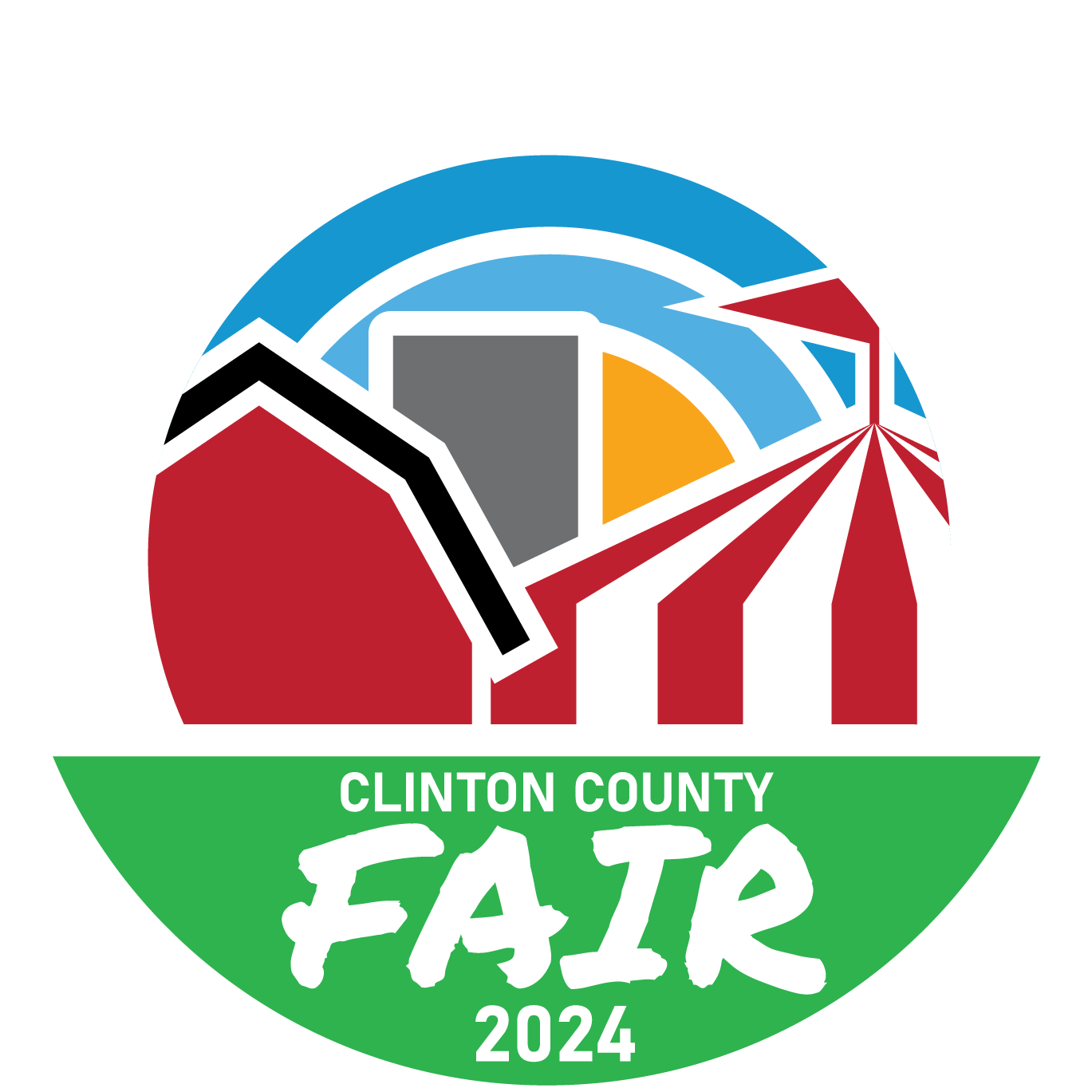 Clinton County Fair 2024 Logo